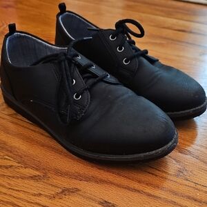 Wonder Nation Black Men's Oxford Shoes